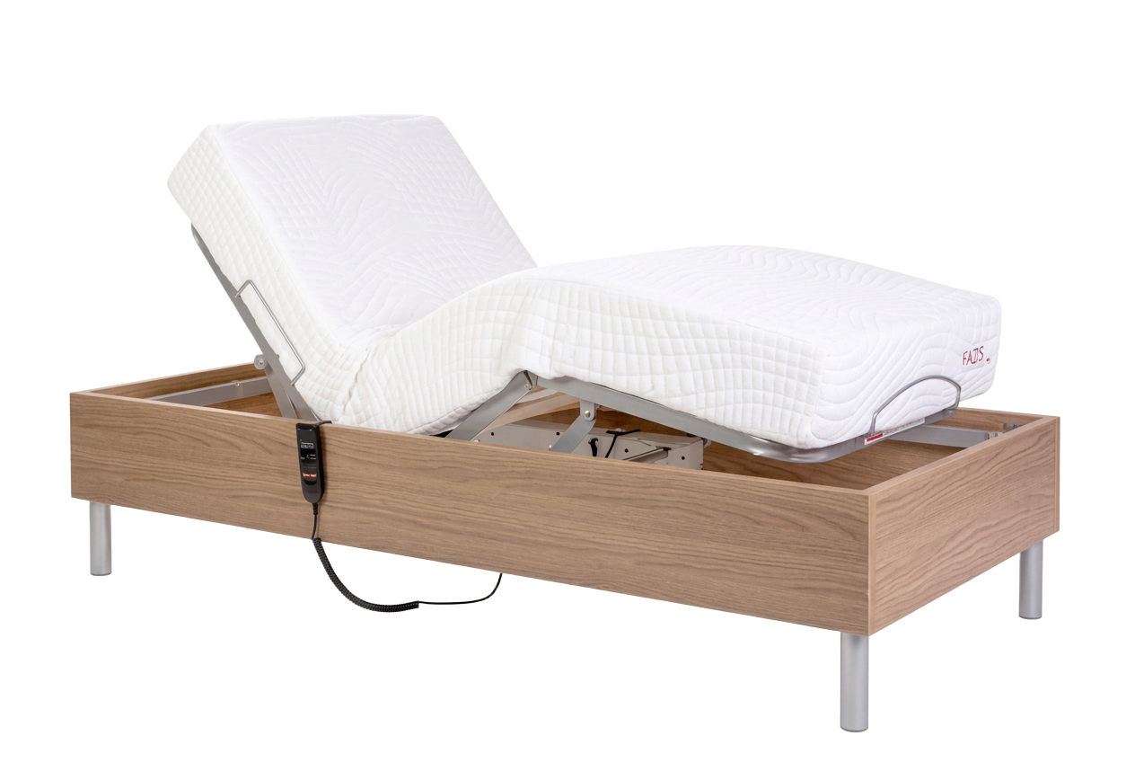 Cama Residencial Pilati Motorizada – Madeira